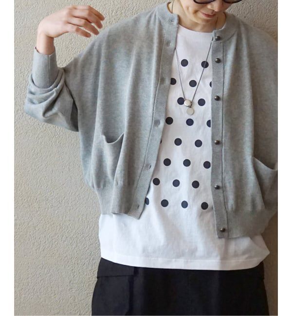 journal standard luxe「ハイツイストテンジク クルーネックカーディガン」|カーディガン|