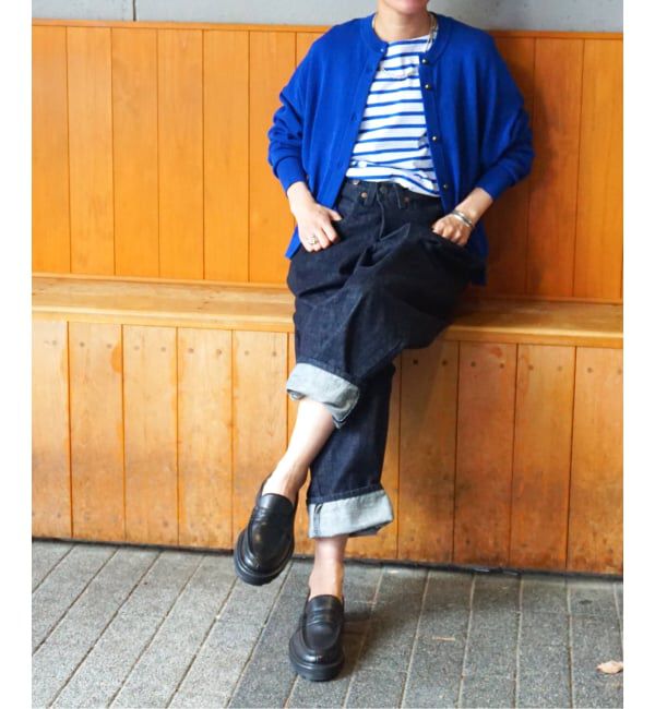 journal standard luxe「ハイツイストテンジク クルーネックカーディガン」|カーディガン|