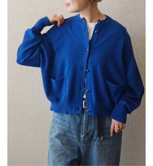 journal standard luxe「ハイツイストテンジク クルーネックカーディガン」|カーディガン|