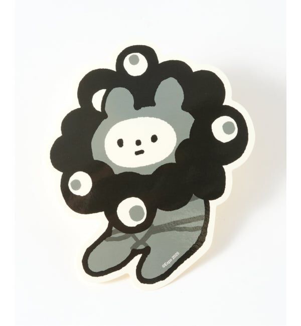 JOURNAL STANDARD「きっこうちゃん ・モノクロミャクミャク ダイカットステッカー(ナリキリ」|その他|その他カラー K