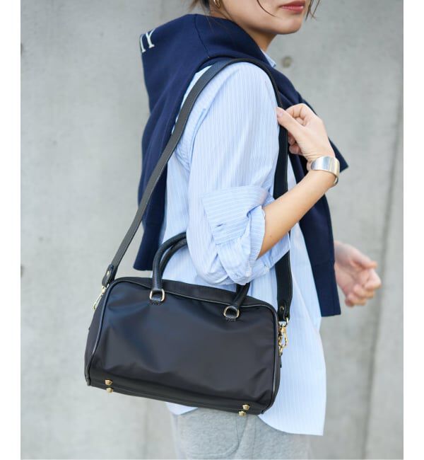 JOURNAL STANDARD「《予約》【AULENTTI/オウレンティ】 NYLON BOSTON BAG」|ボストンバッグ|