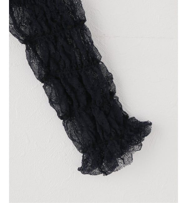 JOURNAL STANDARD「【EUCHRONIA/ユークロニア】 Shirring lace cardigan」|Tシャツ・カットソー|