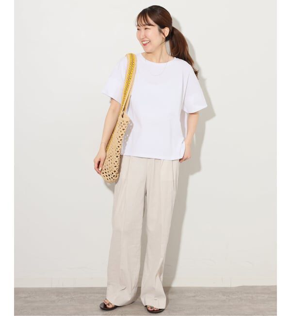 JOURNAL STANDARD relume「リネンコットンギャザータックパンツ」|その他|