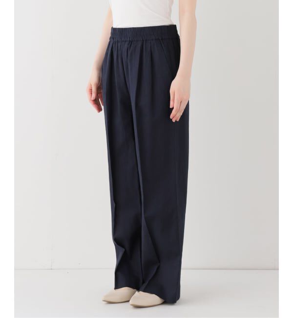 JOURNAL STANDARD relume「リネンコットンギャザータックパンツ」|その他|