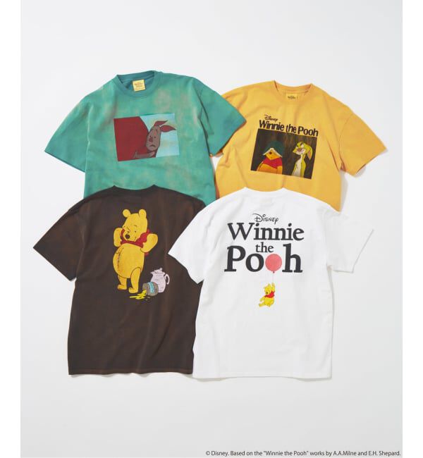 JOURNAL STANDARD「クマのプーさん プリントTシャツ」|Tシャツ・カットソー|