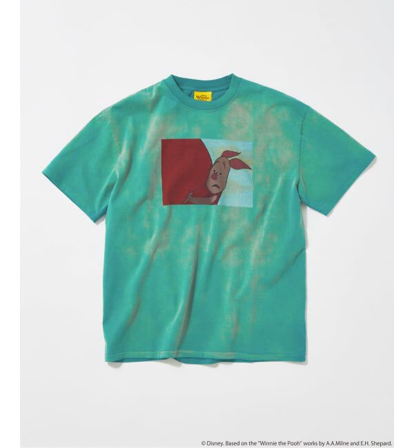 JOURNAL STANDARD「クマのプーさん プリントTシャツ」|Tシャツ・カットソー|グリーン D