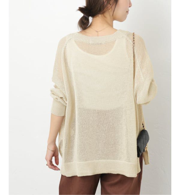 JOURNAL STANDARD relume「《追加2》PEリネンルーズVカーディガン」|カーディガン|