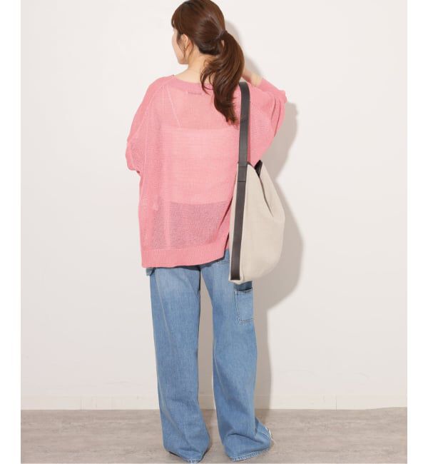 JOURNAL STANDARD relume「《追加2》PEリネンルーズVカーディガン」|カーディガン|