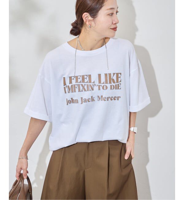 JOURNAL STANDARD「《予約》別注【J.J.Mercer / ジェイジェイマーサー】メランジTEE」|Tシャツ・カットソー|