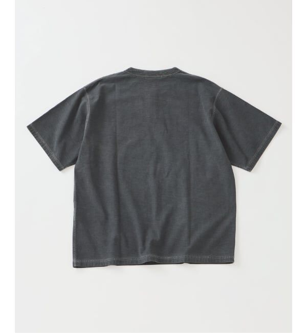 JOURNAL STANDARD「《予約》OE バック ピグメント ヘンリー ネック Tシャツ」|Tシャツ・カットソー|