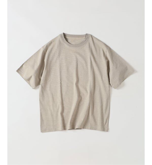 JOURNAL STANDARD relume「《予約》マイクロ マルチボーダー Tシャツ」|Tシャツ・カットソー|ベージュ
