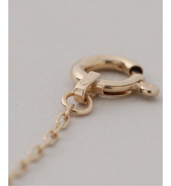 Lilas by Spick&Span「《WEB限定》7ダイヤステーション40cmネックレス K10」|ネックレス|