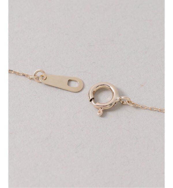 Lilas by Spick&Span「ブラウンH＆Cダイヤバー50cmネックレス K10」|ネックレス|