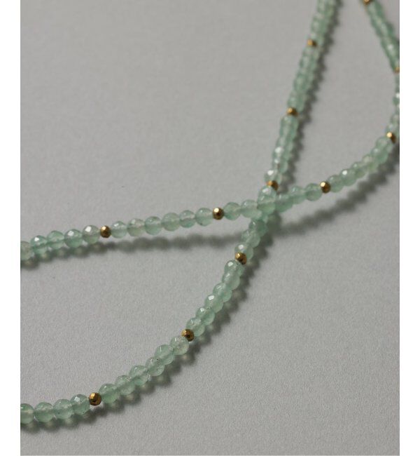 Spick and Span「《予約》【SAMH by LILAS】アベンチュリンネックレス SV」|ネックレス|