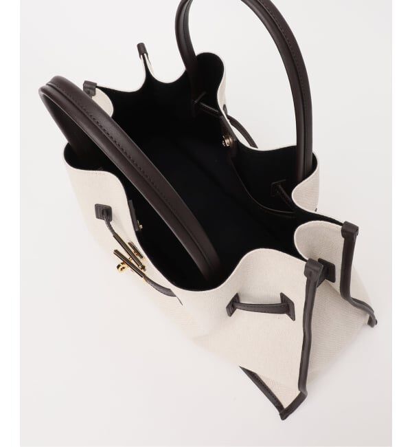 Spick and Span「VIOLAd&rsquo;ORO / ヴィオラドーロ キャンバス*レザートートバッグL*」|トートバッグ|