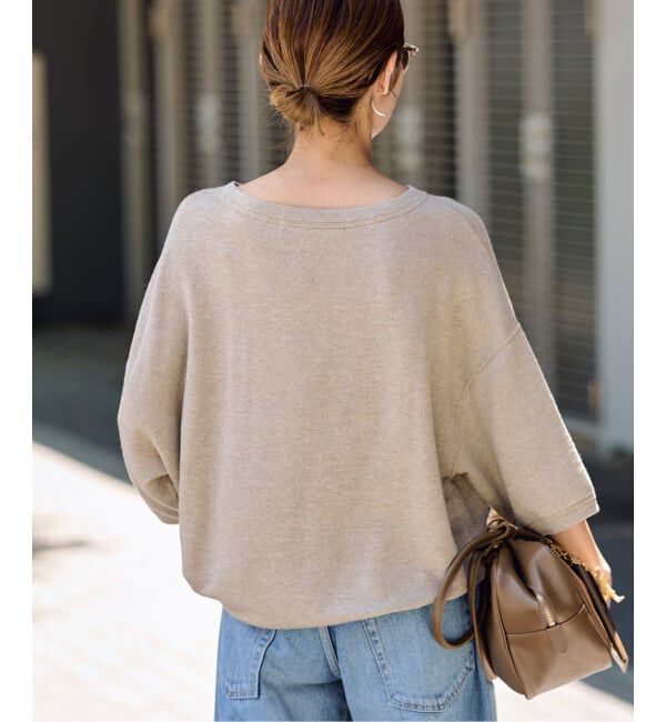 FRAMeWORK「≪WEB先行 / 追加≫LINEN TERRY LOOSEプルオーバー」|Tシャツ・カットソー|