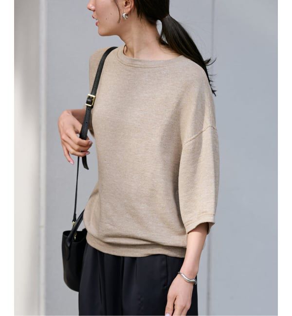 FRAMeWORK「≪WEB先行 / 追加≫LINEN TERRY LOOSEプルオーバー」|Tシャツ・カットソー|