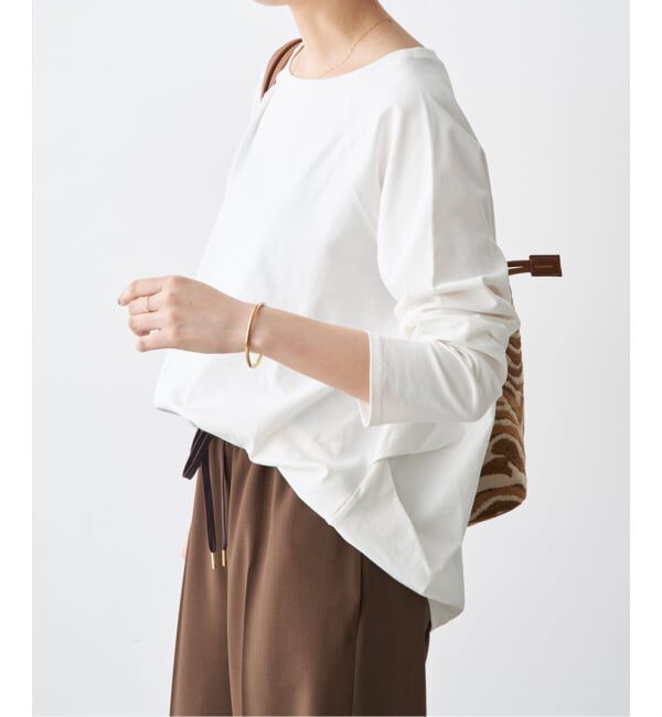 Spick and Span「《WEB限定 / 追加》ボートネックバックタックプルオーバー」|Tシャツ・カットソー|