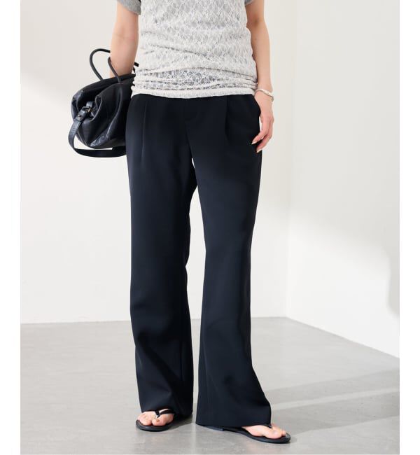 FRAMeWORK「≪洗える / 追加≫ライトダブルクロスイージースラックス2」|スラックス|