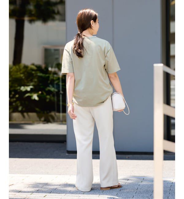 FRAMeWORK「≪洗える / 追加≫ライトダブルクロスイージースラックス2」|スラックス|