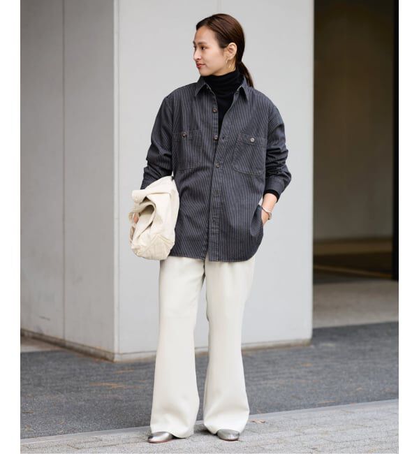 FRAMeWORK「≪洗える / 追加≫ライトダブルクロスイージースラックス2」|スラックス|