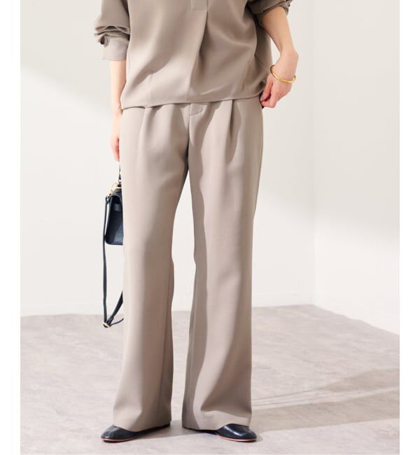 FRAMeWORK「≪洗える / 追加≫ライトダブルクロスイージースラックス2」|スラックス|