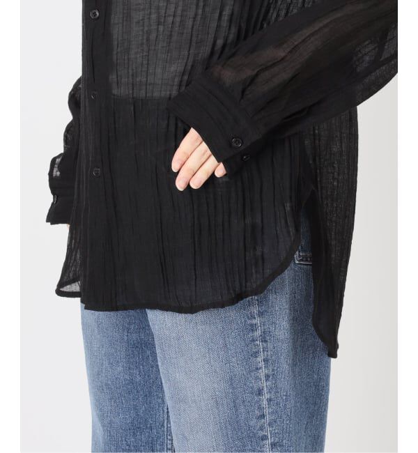 Spick and Span「クレープルーズシャツ」|シャツ・ブラウス|