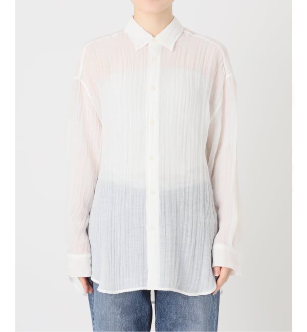 Spick and Span「クレープルーズシャツ」|シャツ・ブラウス|