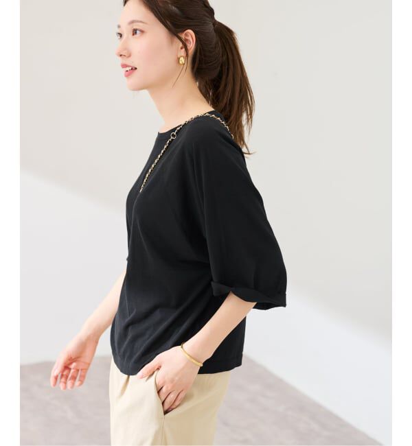 FRAMeWORK「18G天竺ニットT-SHIRT」|ニット・セーター|