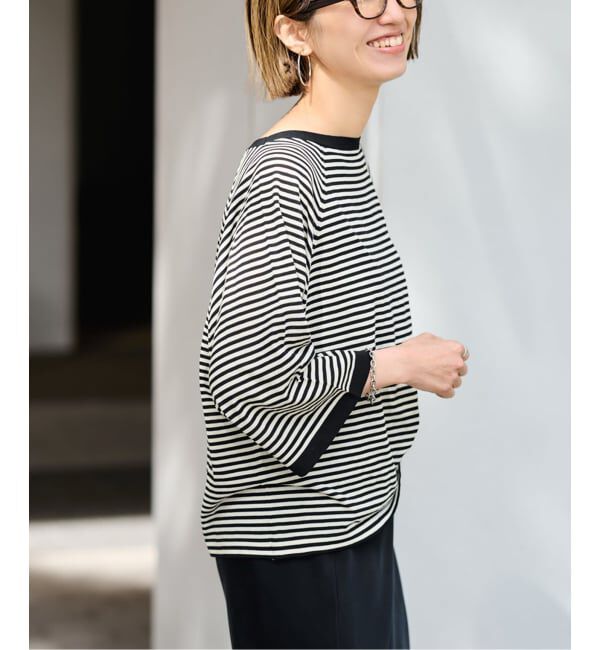 FRAMeWORK「18G天竺ニットT-SHIRT」|ニット・セーター|