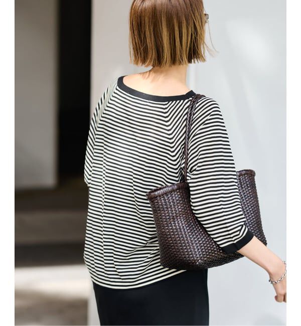 FRAMeWORK「18G天竺ニットT-SHIRT」|ニット・セーター|