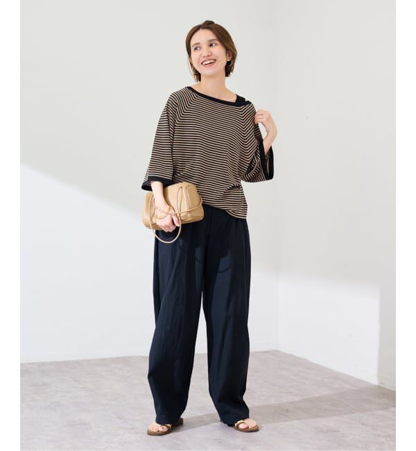 FRAMeWORK「18G天竺ニットT-SHIRT」|ニット・セーター|