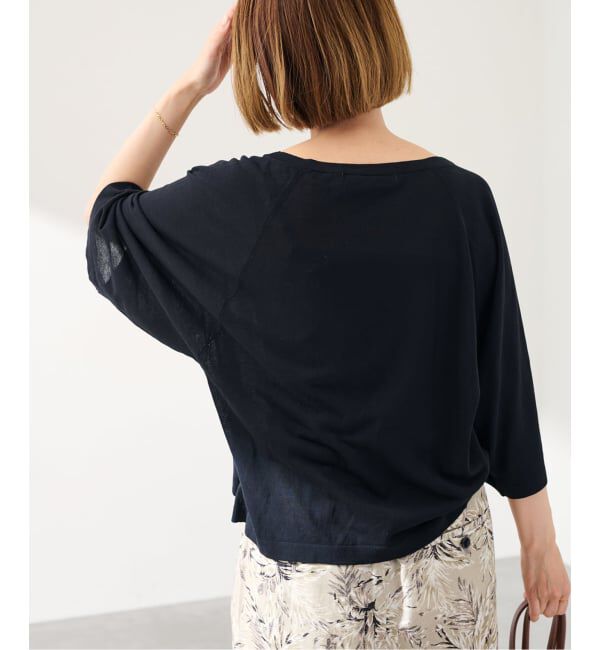 FRAMeWORK「18G天竺ニットT-SHIRT」|ニット・セーター|