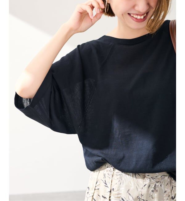 FRAMeWORK「18G天竺ニットT-SHIRT」|ニット・セーター|