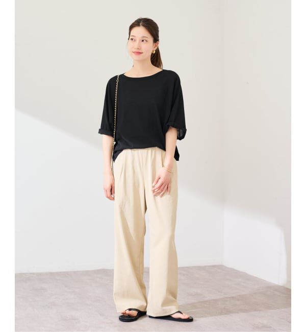 FRAMeWORK「18G天竺ニットT-SHIRT」|ニット・セーター|