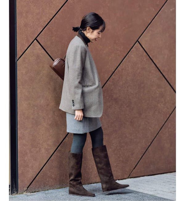  「《追加5》2cmワイドシャフトロングブーツ」|ロングブーツ|