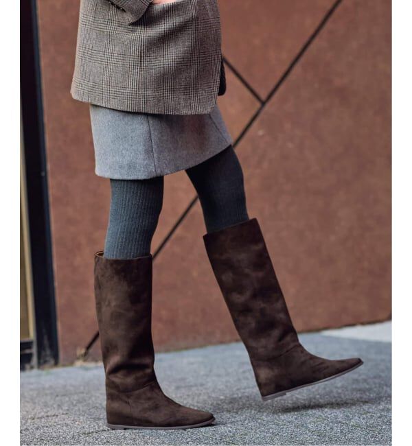  「《追加5》2cmワイドシャフトロングブーツ」|ロングブーツ|