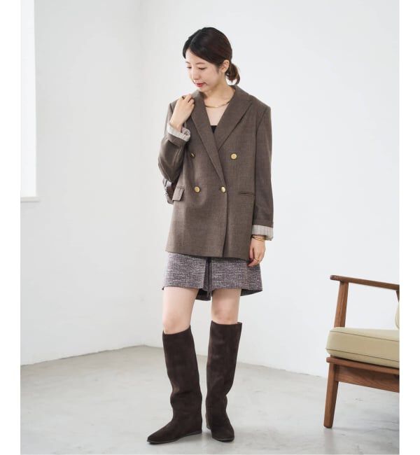  「《追加5》2cmワイドシャフトロングブーツ」|ロングブーツ|