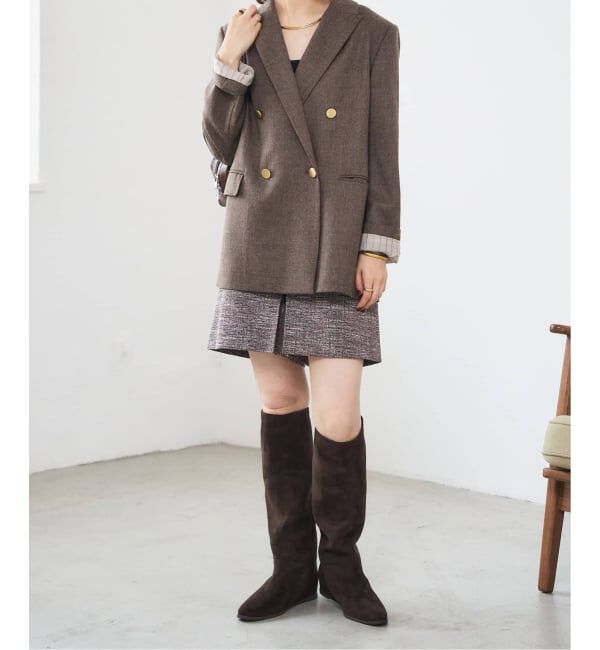  「《追加5》2cmワイドシャフトロングブーツ」|ロングブーツ|