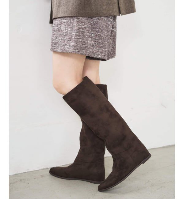  「《追加5》2cmワイドシャフトロングブーツ」|ロングブーツ|