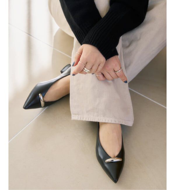  「ポインテッドメタルパーツフラット」|その他|