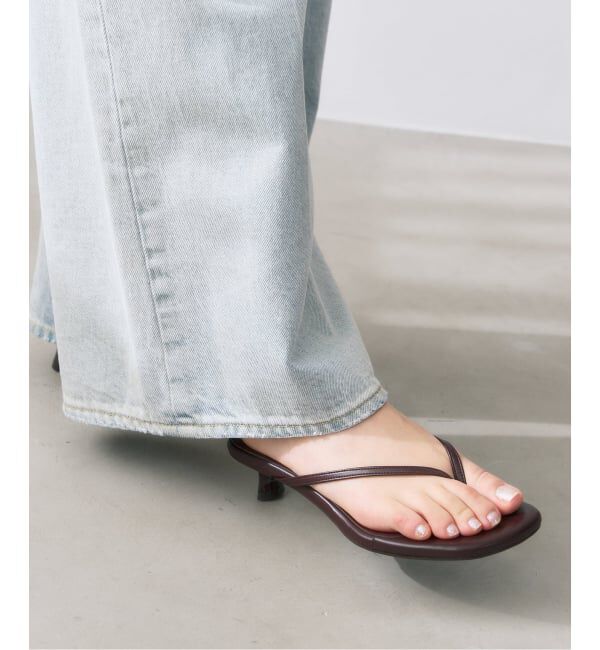  「《追加予約2》3.5cmトングサンダル」|サンダル|