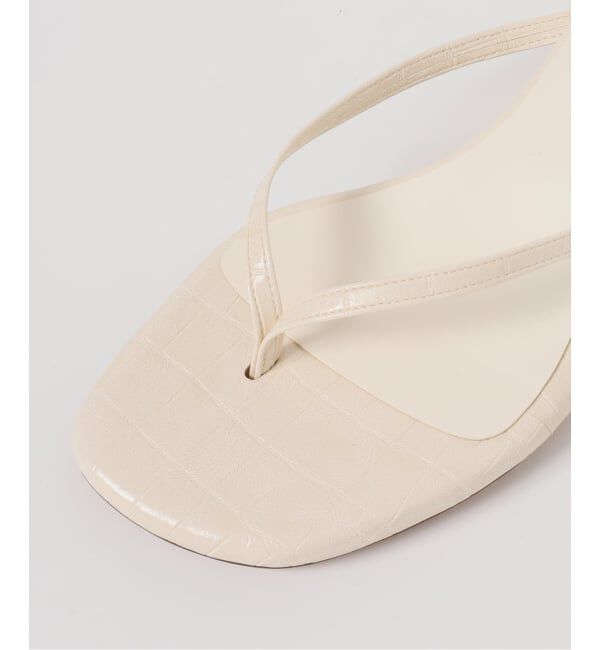  「《追加予約2》3.5cmトングサンダル」|サンダル|