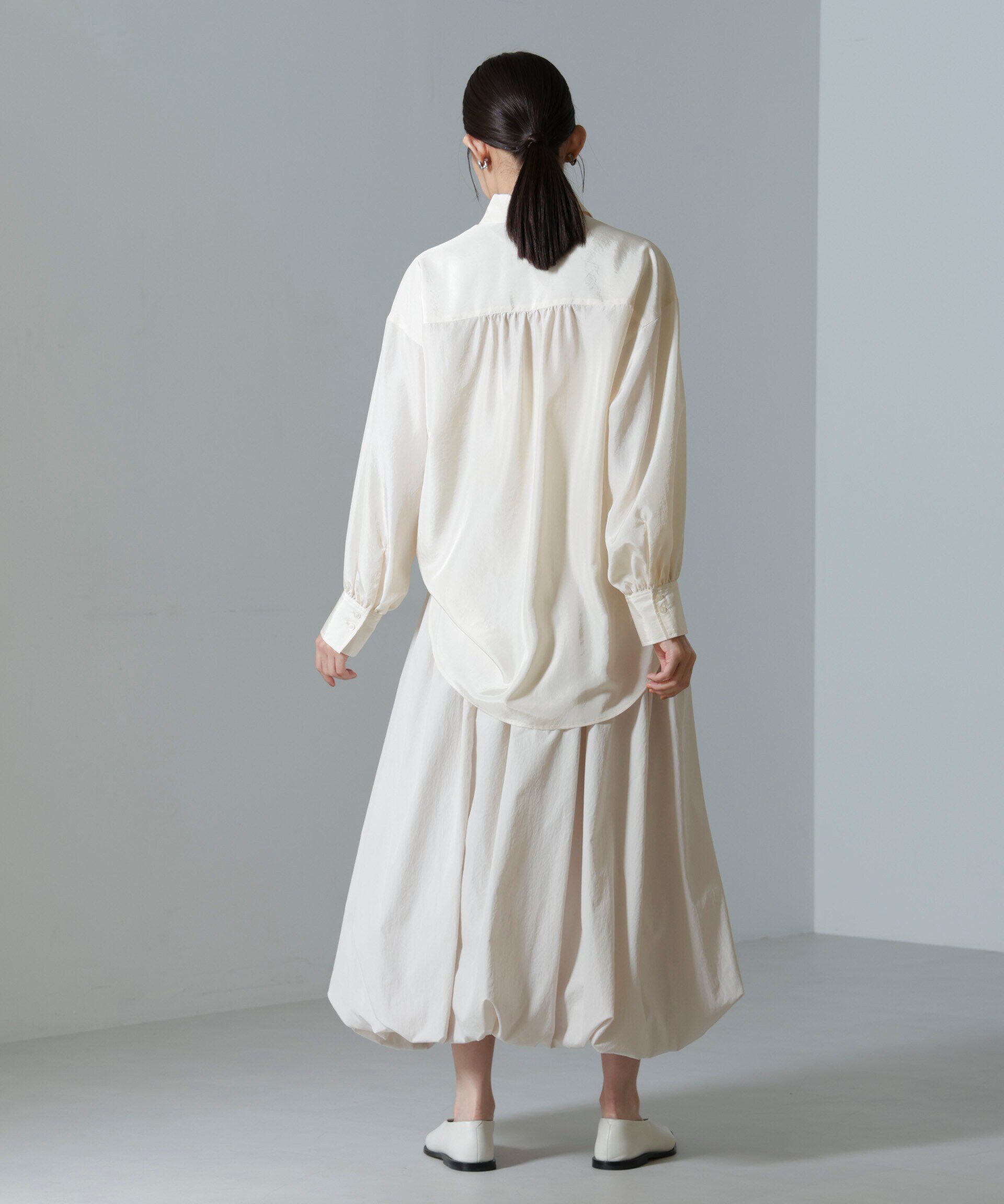 nano･universe「タフタバルーンスカート」|スカート|