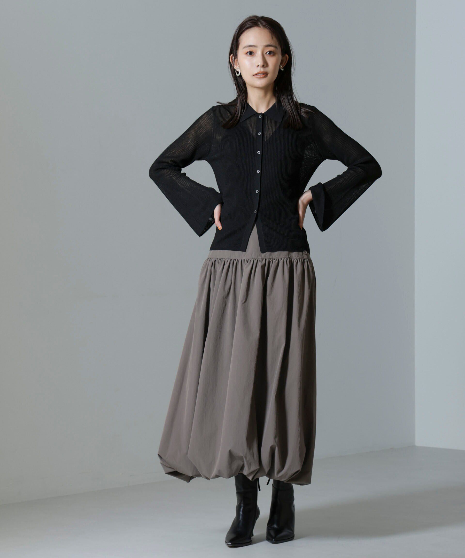 nano･universe「タフタバルーンスカート」|スカート|