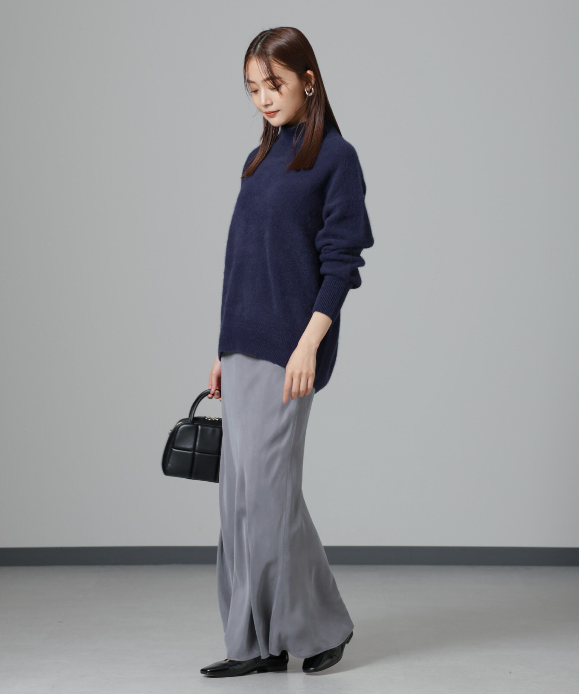 nano･universe「ウォッシャブルフォックスタートルネックプルオーバー」|ニット・セーター|