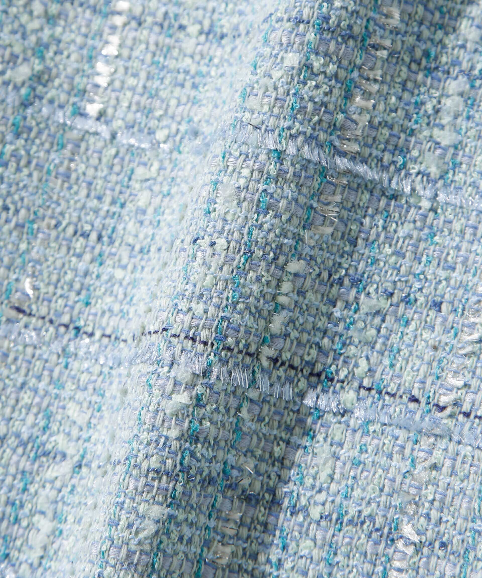 nano･universe「ツィードショートビスチェ」|シャツ・ブラウス|