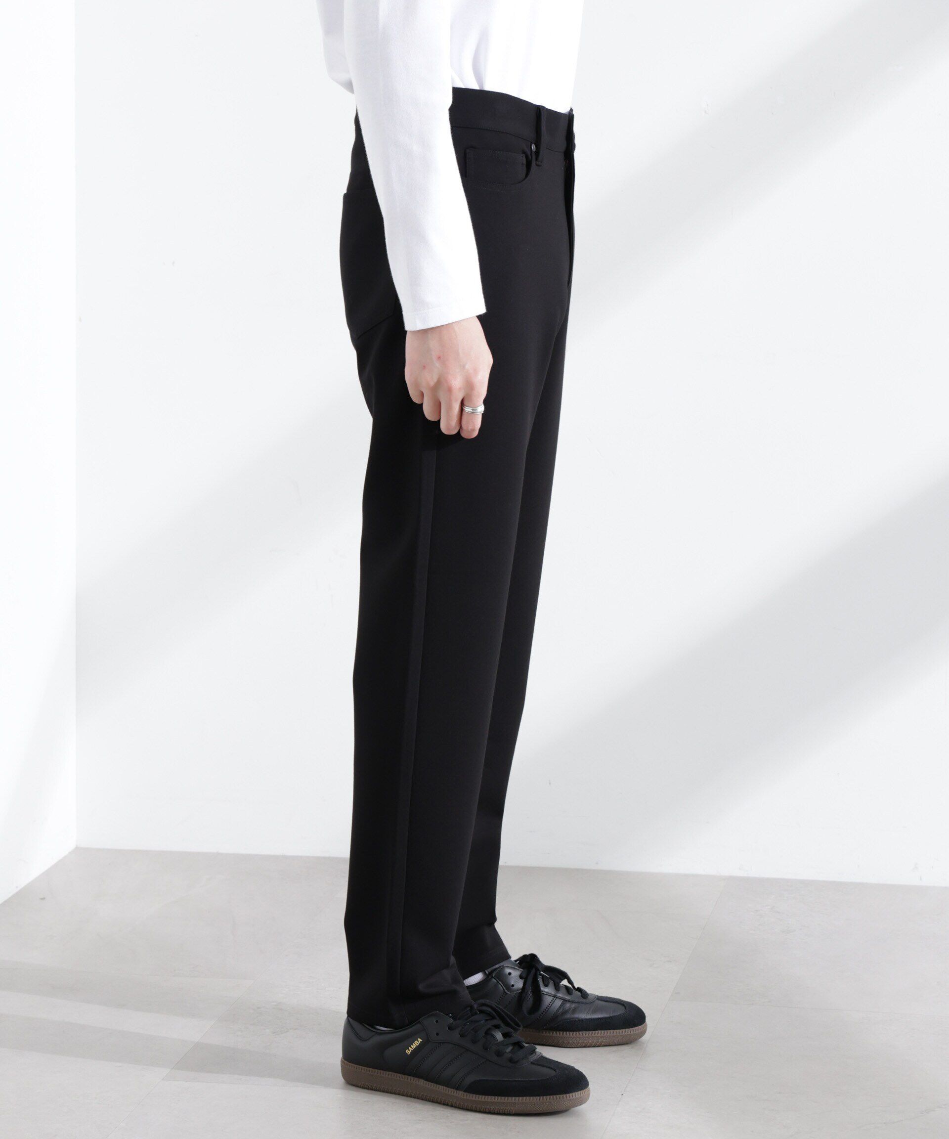 nano･universe「5P テーパードパンツ」|チノ|