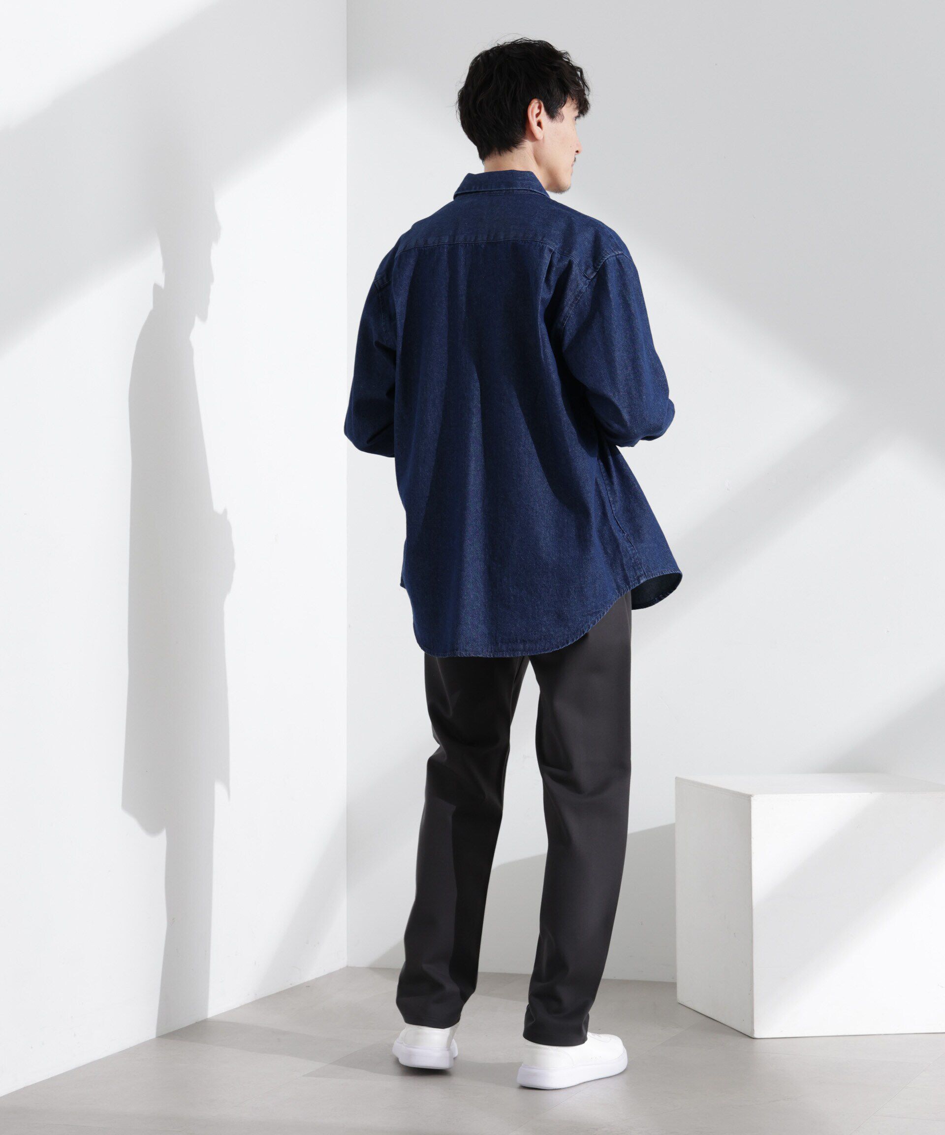 nano･universe「5P テーパードパンツ」|チノ|