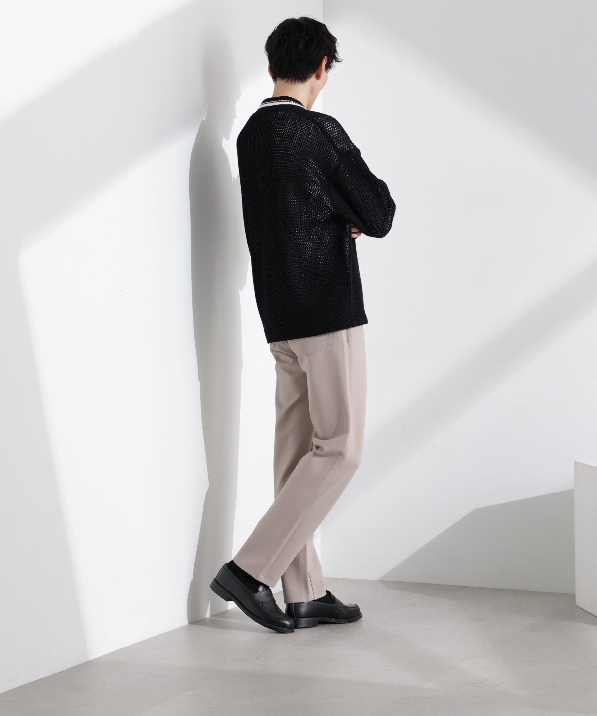 nano･universe「5P テーパードパンツ」|チノ|